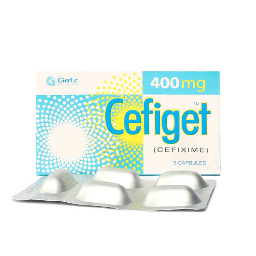 Picture of Cefiget 400mg Cap 5x1s